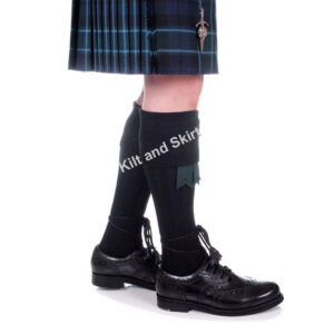 Black Kilt Hose