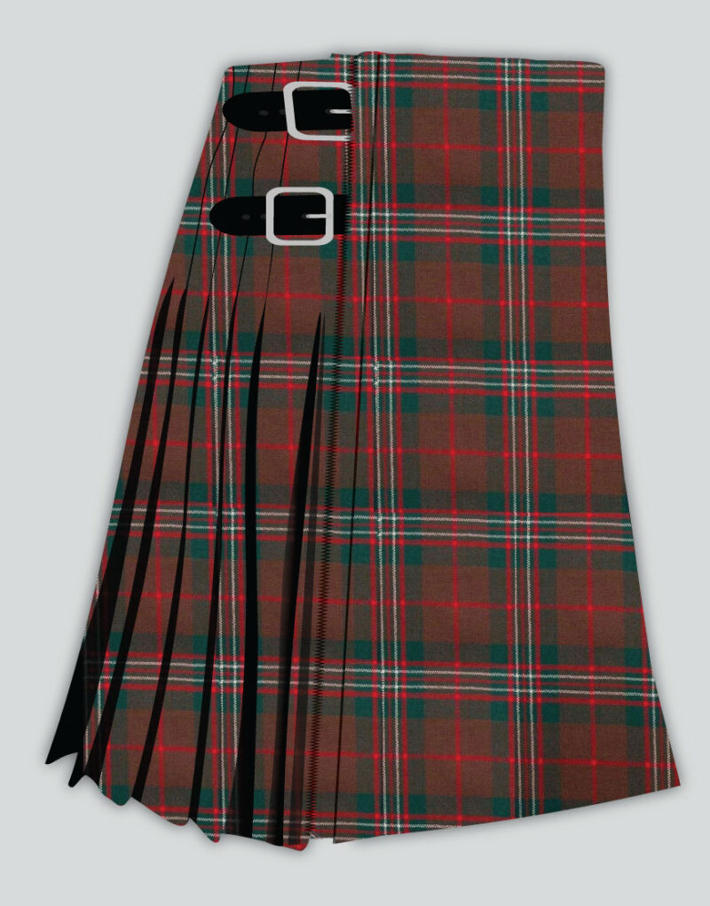 Clan Scot Brown Tartan Kilt