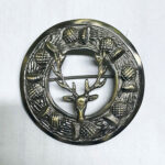 Antique Stag Head Brooch