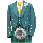 Bottle Green Prince Charlie Jacket and Vest