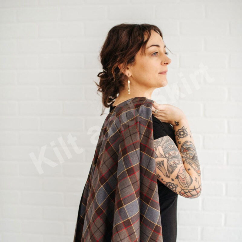 Fraser Modern Tartan Shawl