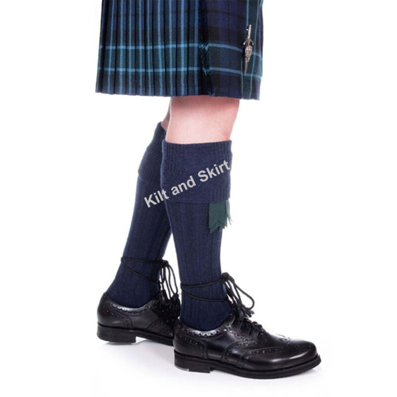 Navy Blue Kilt Hose